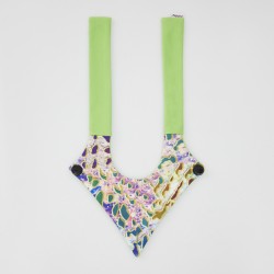 Kadın Bağcıklı Yeşil Leopar Desenli